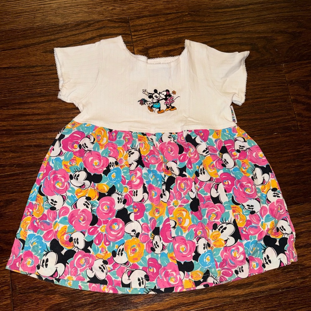 Vintage Disney Mickey & Minnie Dress